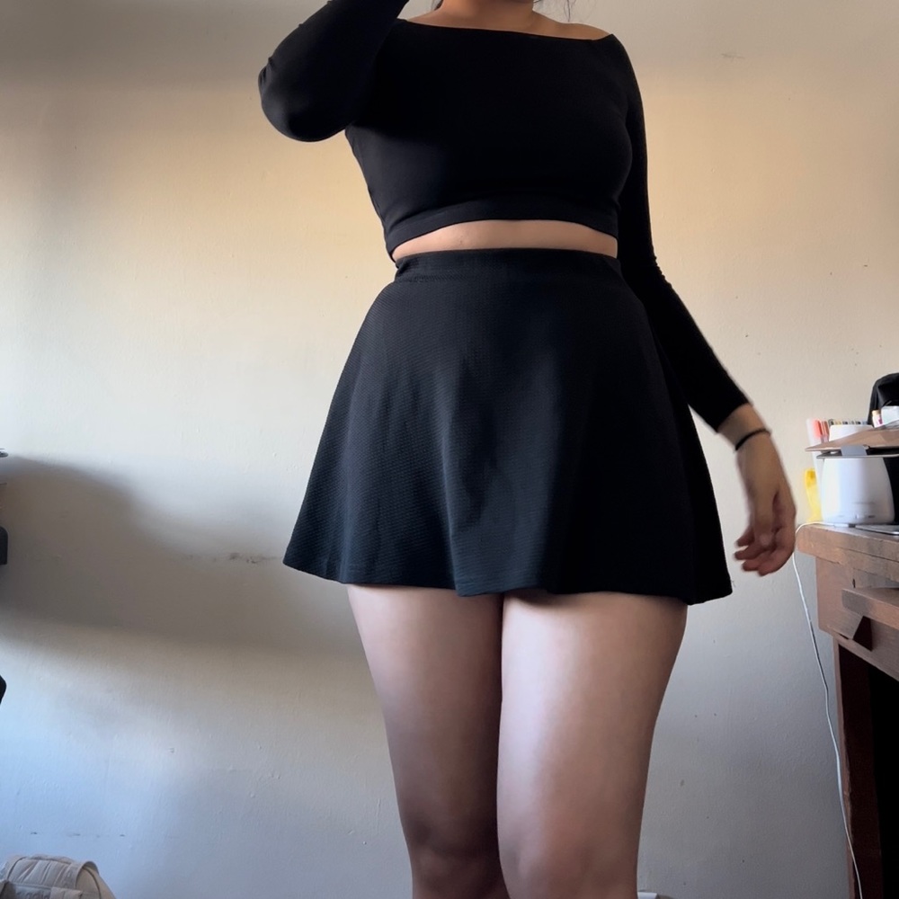 Black Mini Skirt